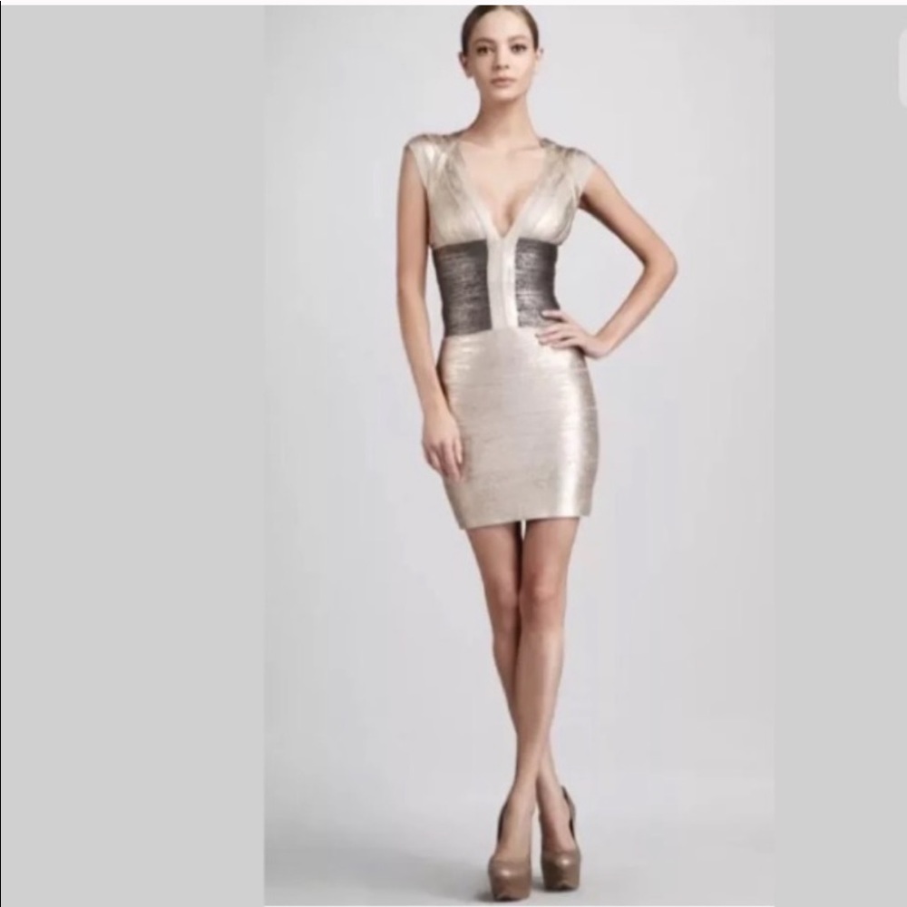 Herve Leger Melena Dress